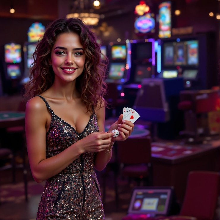 Live dealer at number table on zk988 h5 with HD camera setup and real dice